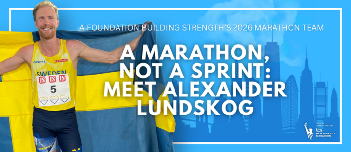 A Marathon, Not a Sprint: Former Pro Athlete Alexander Lundskog runs 26.2 Miles for Nemaline Myopathy